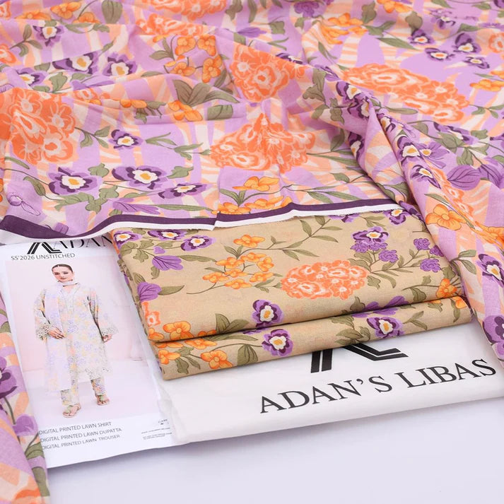 ADAN LIBAAS Luxury Premium Lawn Vol.
