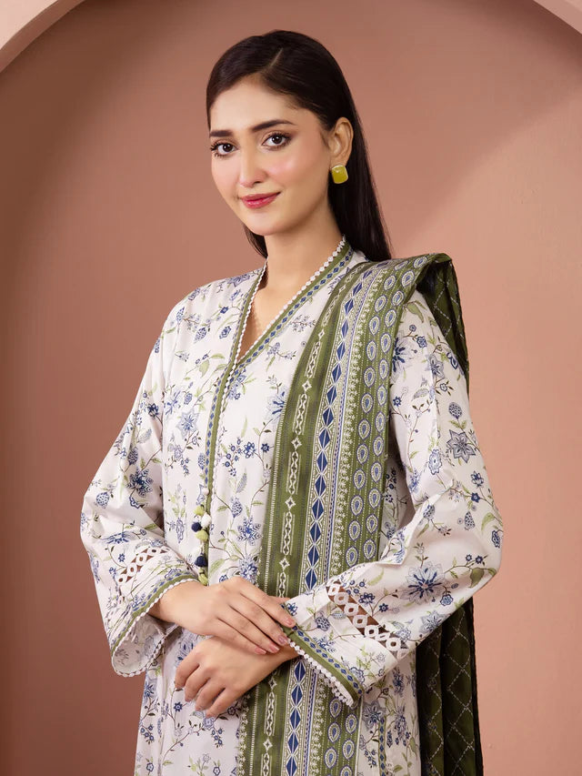 Edenrobe 3-Piece Lawn Suit