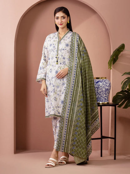 Edenrobe 3-Piece Lawn Suit