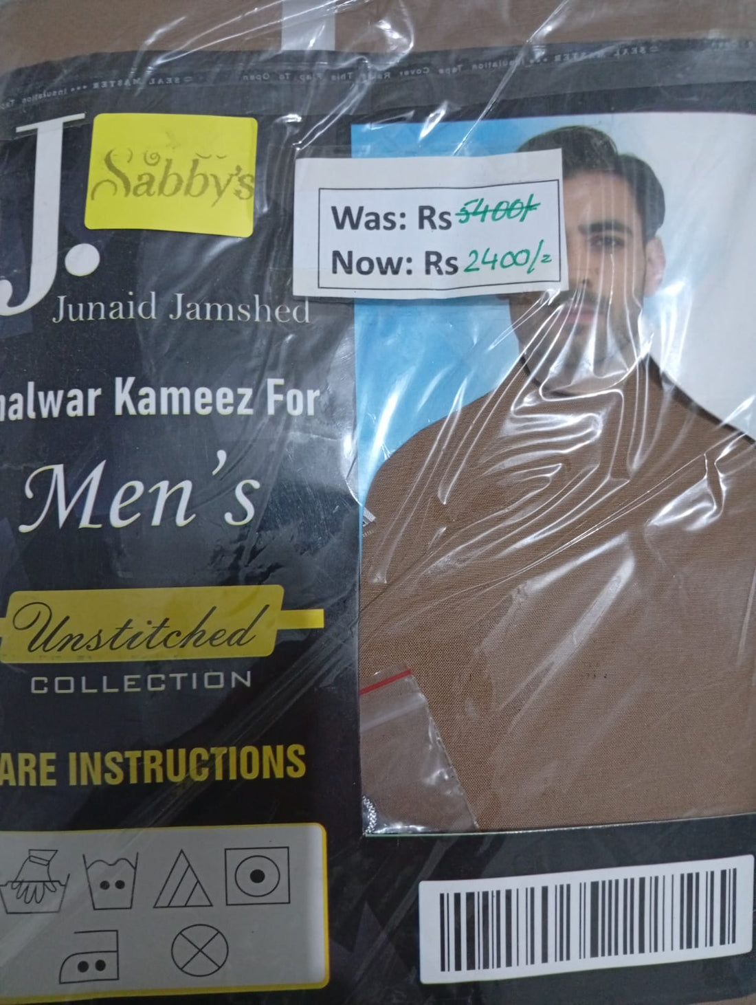Junaid Jamshed Unstitched Shalwar Kameez