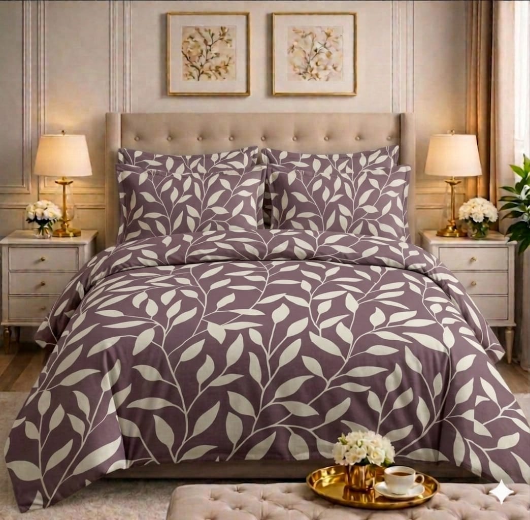 Premium 6-Piece Pure Cotton Comforter Set
