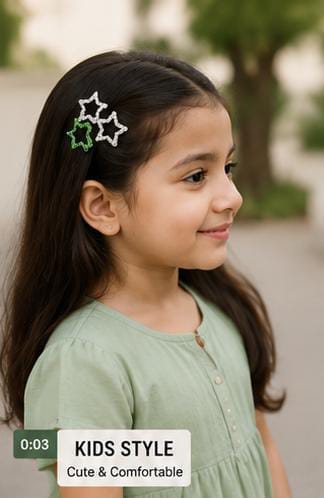 Handmade Hair Star Pins