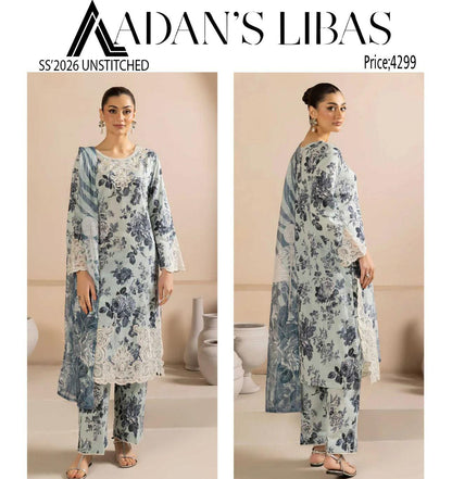 ADAN LIBAAS Luxury Premium Lawn Vol.