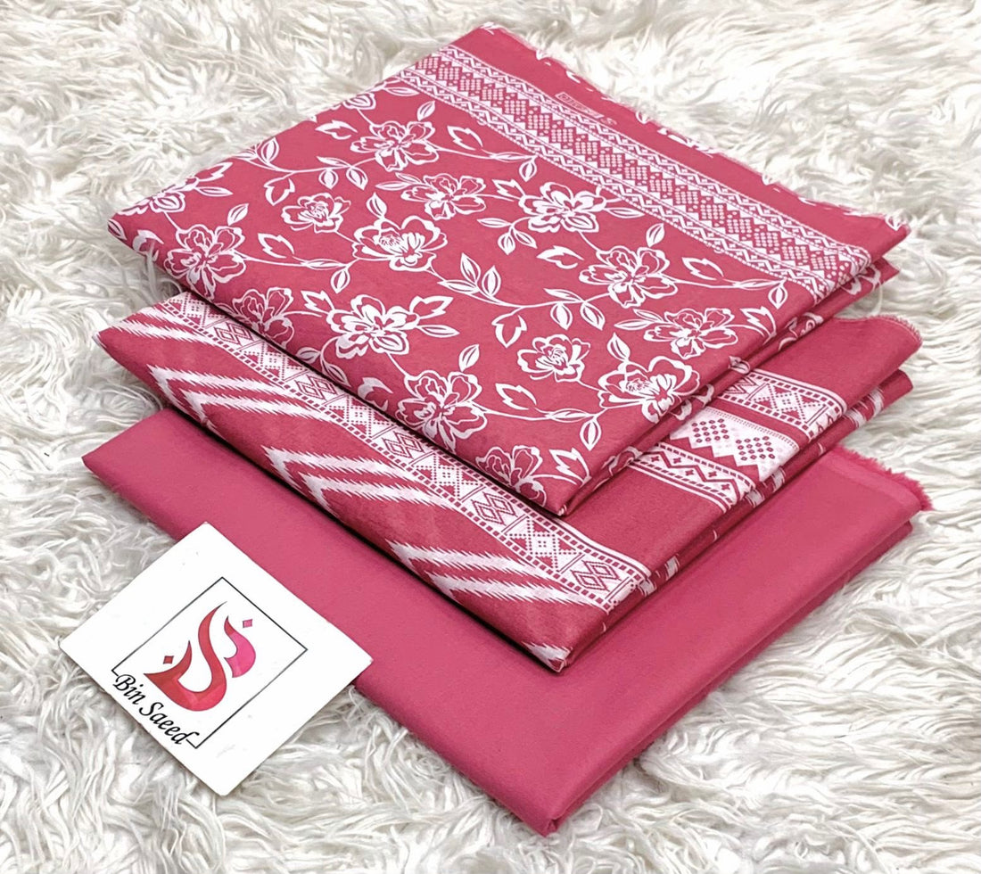 BIN SAEED Luxury Premium Lawn Vol. 1