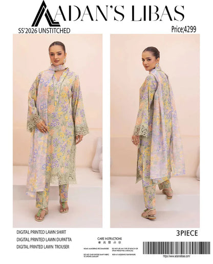 ADAN LIBAAS Luxury Premium Lawn Vol.
